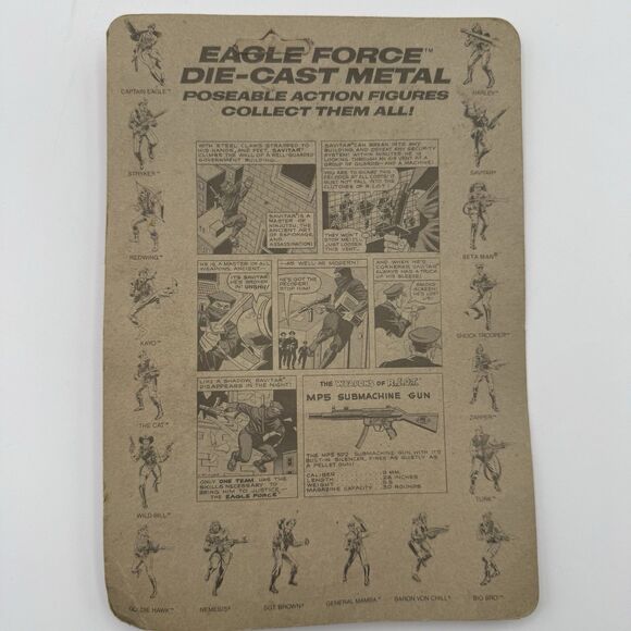 1981 Eagle Force RIOT SAVITAR the Assassin - NEW - Picture 13 of 14